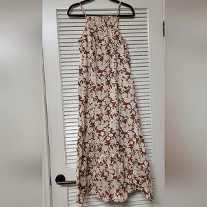 Universal Thread - Floral Sleeveless Maxi Dress With Adjustable Straps & Pockets